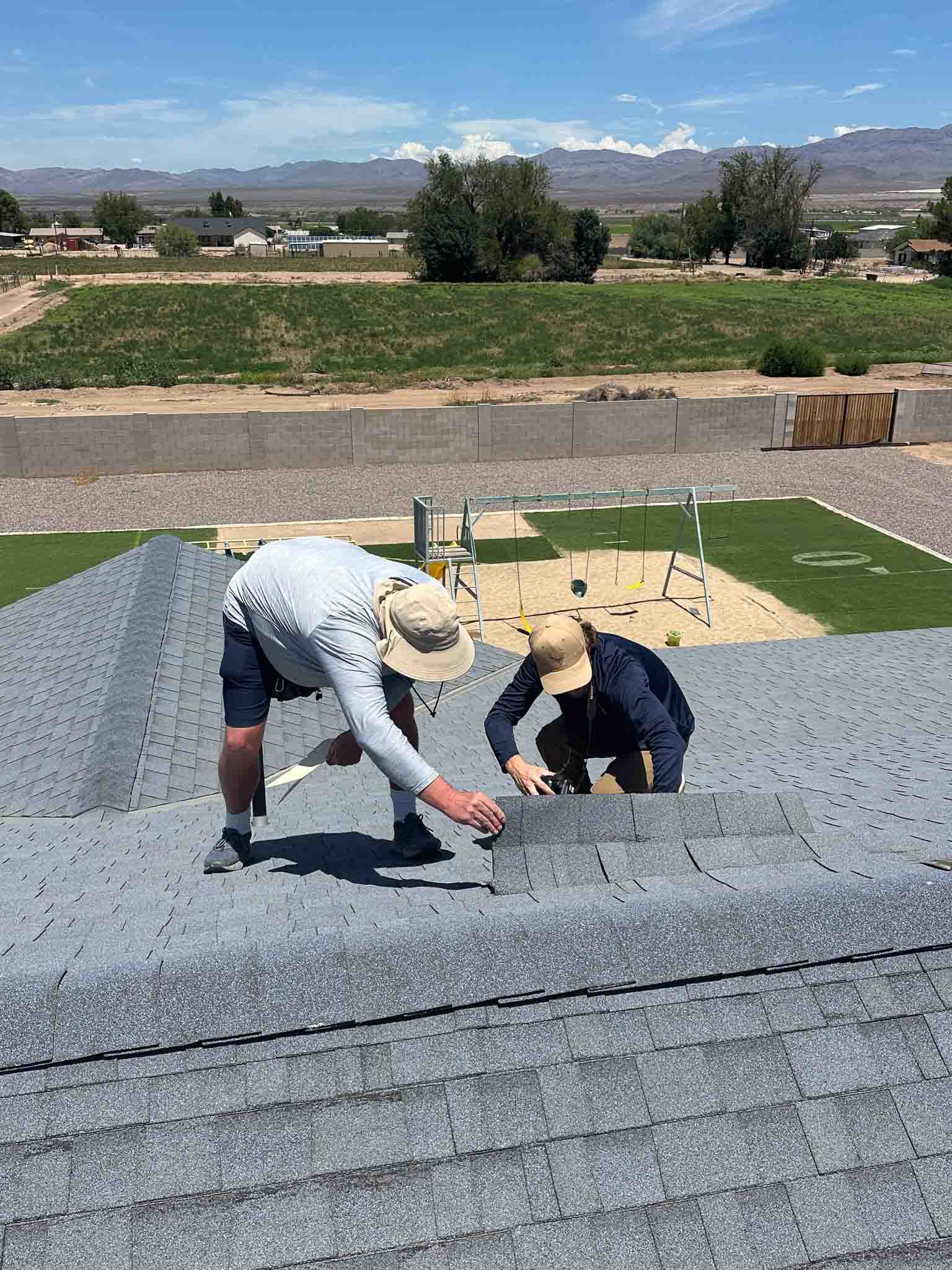 Inspector on site